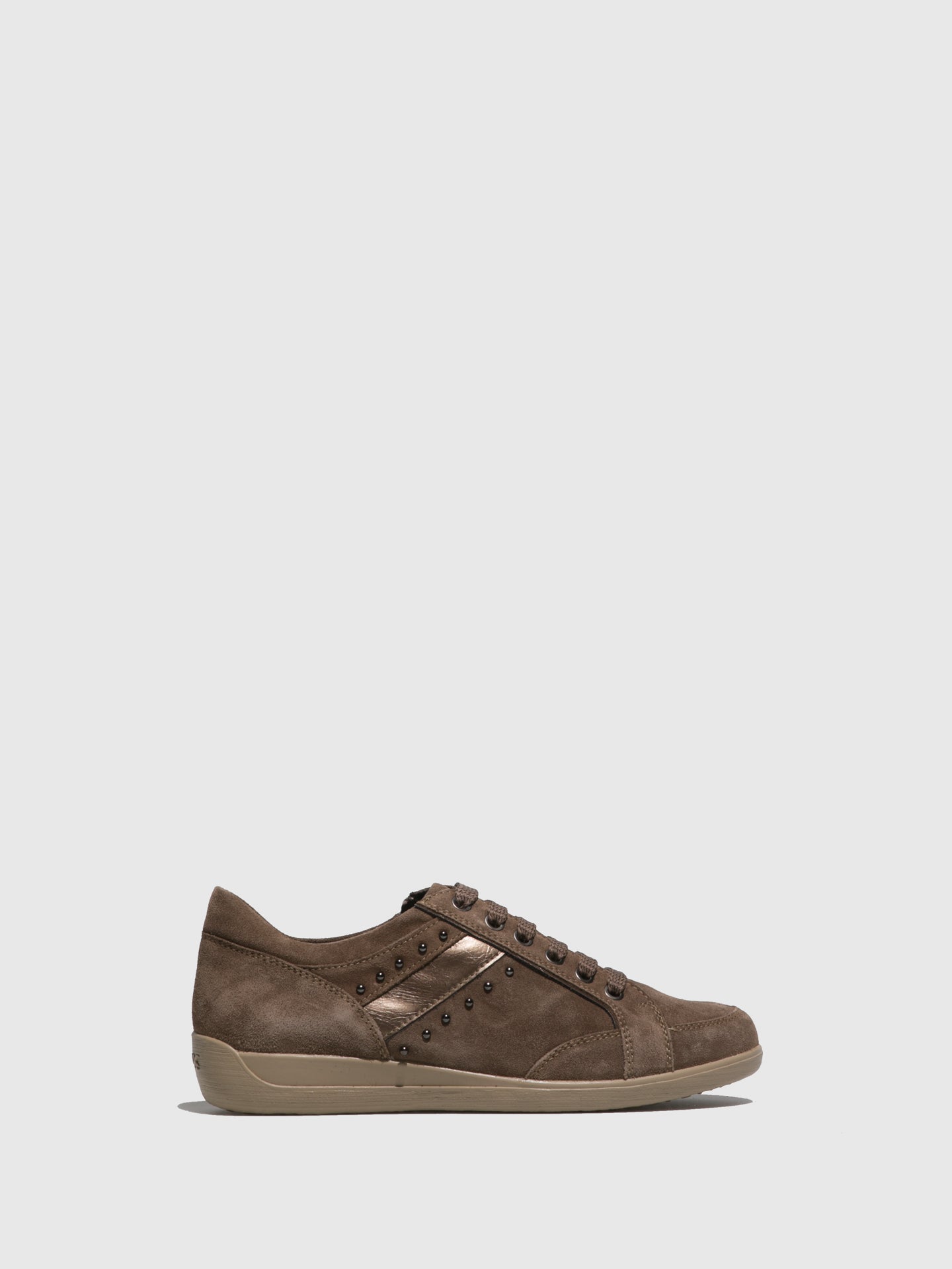 Geox Camel Lace-up Shoes